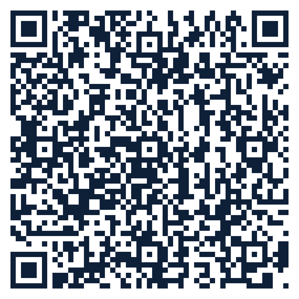 QR code to save Henry Crawford's contact information